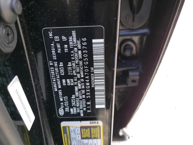 5XXGM4A70FG503766 KIA Optima Lx