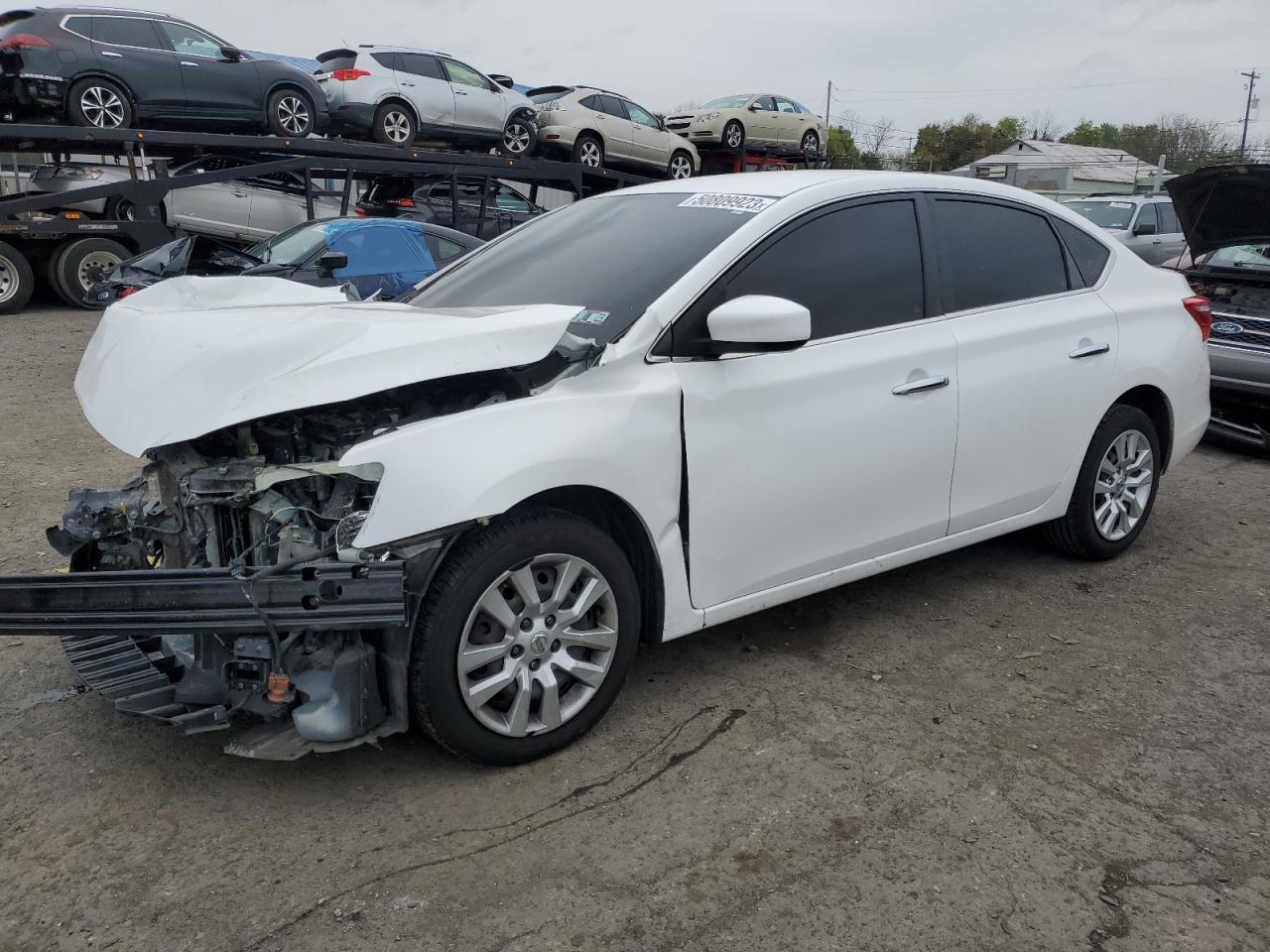 3N1AB7AP1KY243976 NISSAN SENTRA 4D 2019