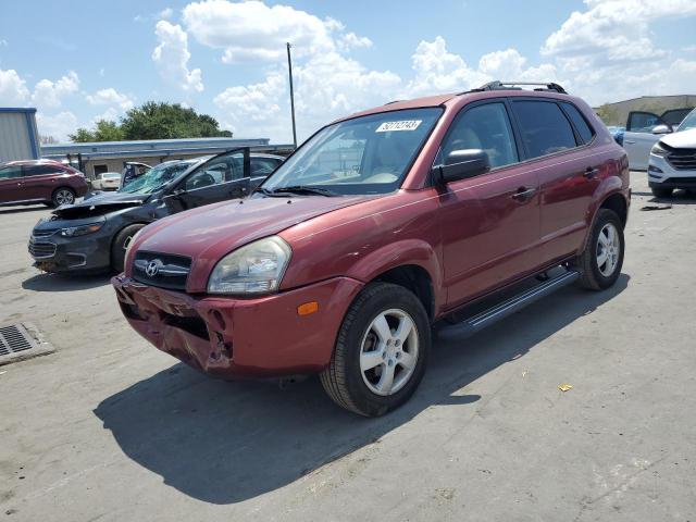 Salvage cars for sale from Copart Orlando, FL: 2008 Hyundai Tucson GLS
