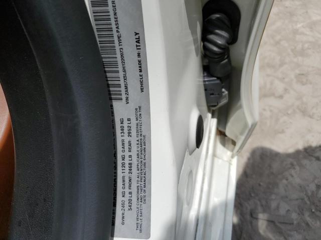 2017 MASERATI GHIBLI LUX - ZAM57XSL6H1220973