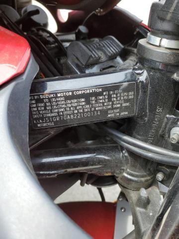 2002 SUZUKI GSX750 F - JS1GR7GA822100134