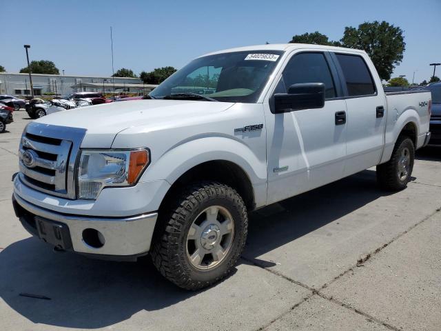 Salvage cars for sale at Sacramento, CA auction: 2012 Ford F150 Supercrew