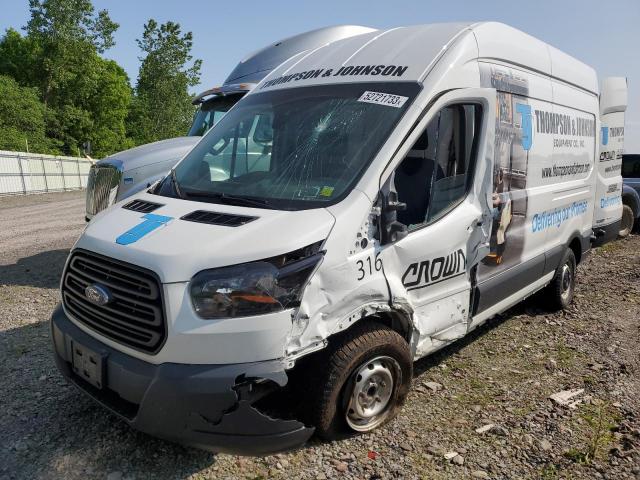 Salvage cars for sale from Copart Central Square, NY: 2018 Ford Transit T-350