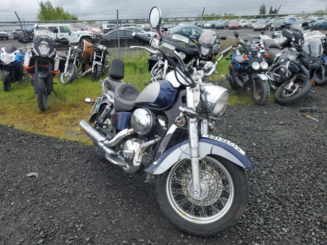 Salvage motorcycles for sale at Eugene, OR auction: 2001 Honda VT750 CD2