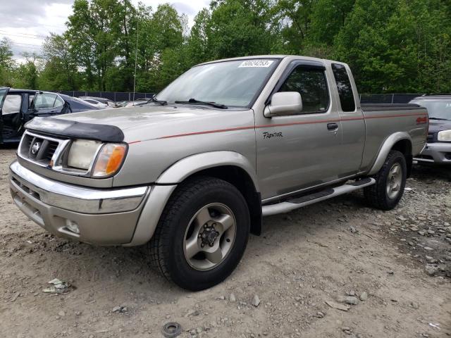 Salvage trucks for sale at Waldorf, MD auction: 2000 Nissan Frontier King Cab XE