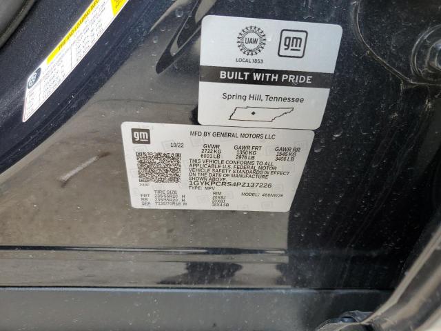 1GYKPCRS4PZ137226 Cadillac Xt6 Premium Luxury