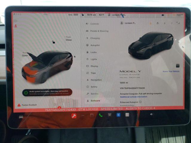 7SAYGAEE8PF710433 Tesla Model Y