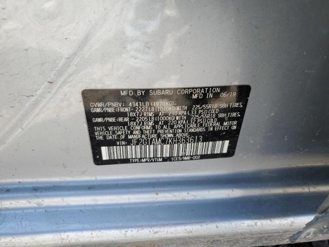 JF2GTAMC7KH363613 Subaru Crosstrek Limited