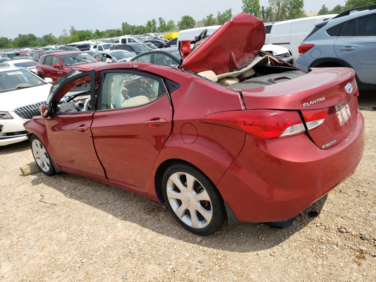 KMHDH4AE2DU778127 2013 Hyundai Elantra Gls