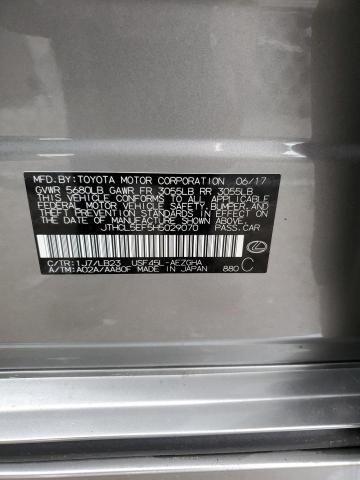 2017 LEXUS LS 460 - JTHCL5EF5H5029070