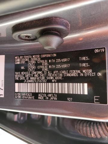 2020 LEXUS NX 300 JTJDARBZ1L2167262