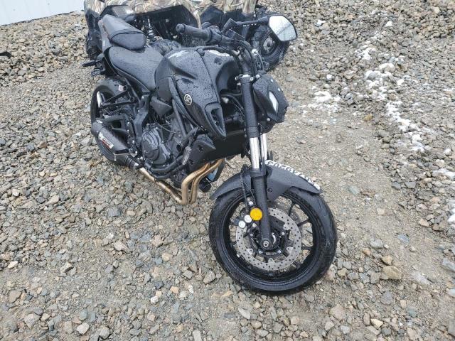Salvage cars for sale from Copart Appleton, WI: 2022 Yamaha MT07
