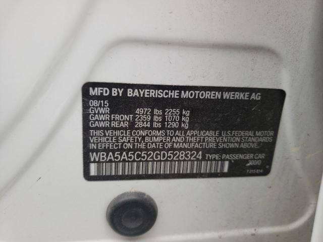 WBA5A5C52GD528324 BMW 528 I