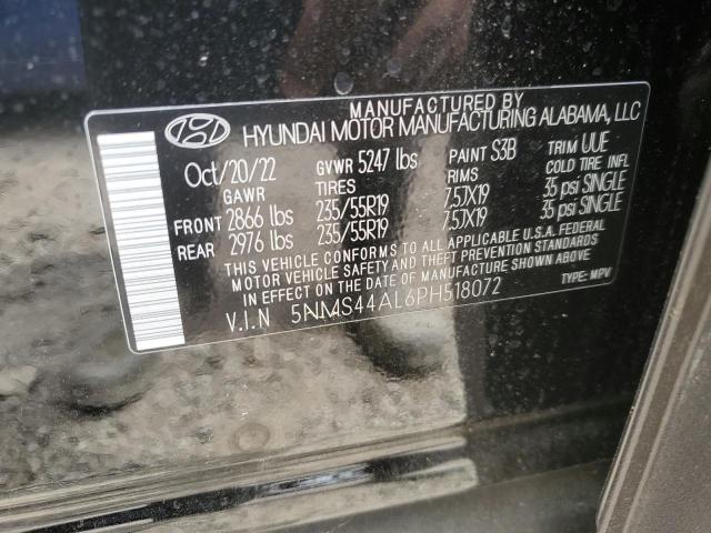 VIN 5NMS44AL6PH518072 2023 HYUNDAI SANTA FE no.13