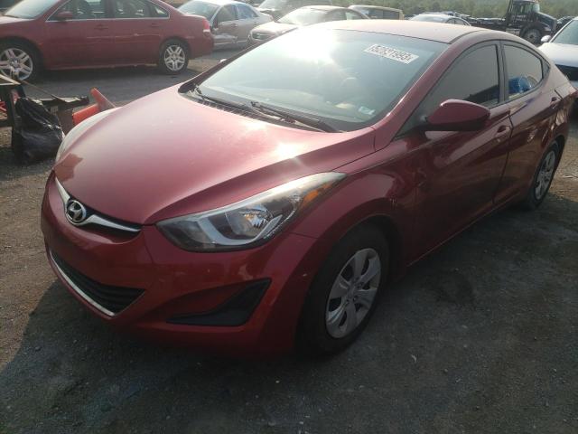 2016 HYUNDAI ELANTRA SE 5NPDH4AE9GH725914