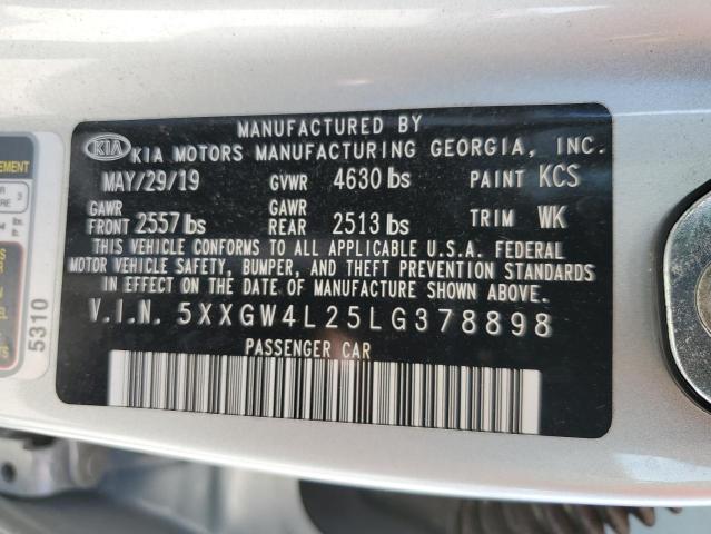 5XXGW4L25LG378898 KIA OPTIMA SX