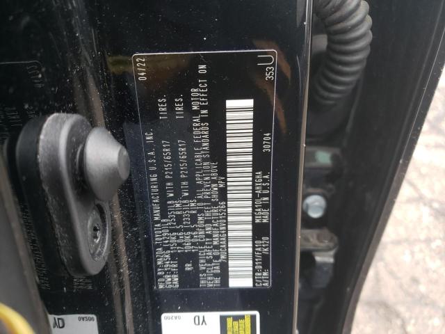 2022 TOYOTA COROLLA CR - 7MUCAAAG4NV015266