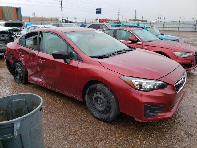 VIN: 4S3GKAA62J1621124 Auction: COPART Lot: 53256453 Location: CO - COLORADO SPRINGS 4S3GKAA62J1621124 SUBARU IMPREZA 2018 RED Photo 4