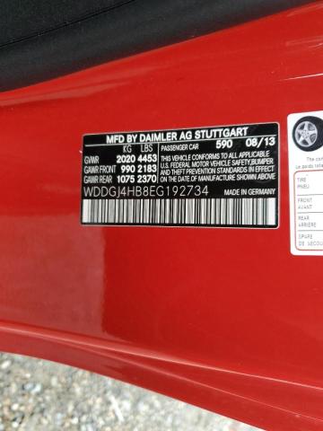 WDDGJ4HB8EG192734 Mercedes-Benz C 250