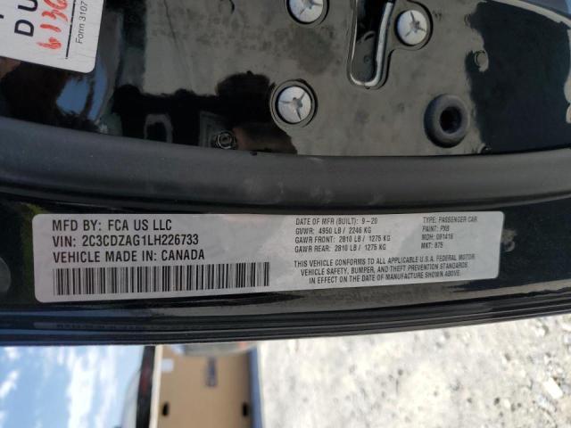 2C3CDZAG1LH226733 Dodge Challenger Sxt