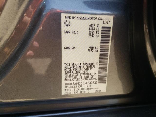 1N4BL3AP8JC145080 Nissan Altima 3.5sl