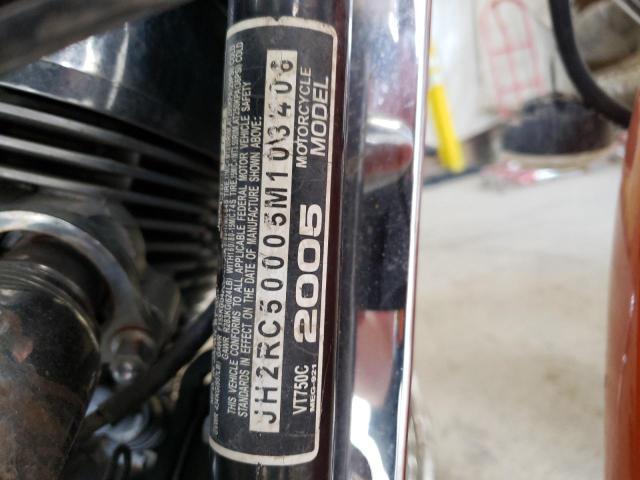 2005 HONDA VT750 C JH2RC50005M103406