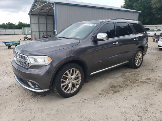 Salvage cars for sale from Copart Midway, FL: 2014 Dodge Durango Citadel