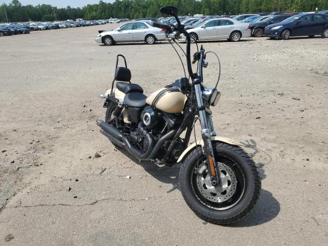 Salvage motorcycles for sale at Sandston, VA auction: 2014 Harley-Davidson Fxdf Dyna FAT BOB