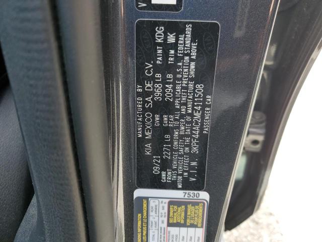 3KPF44AC2ME411508 KIA FORTE GT