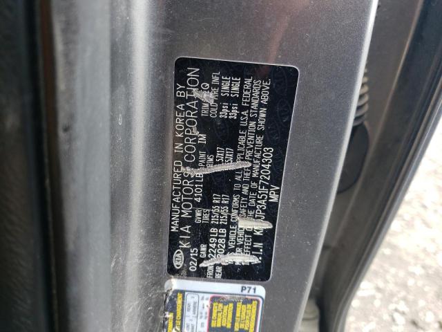 KNDJP3A51F7204303 KIA SOUL +