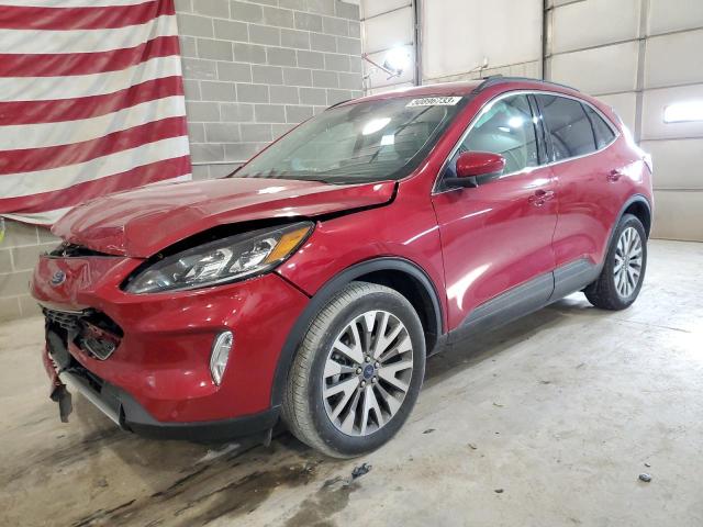 Salvage cars for sale from Copart Columbia, MO: 2022 Ford Escape Titanium