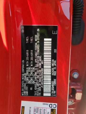 2022 LEXUS NX 250 - JTJADCAZ4N2004388