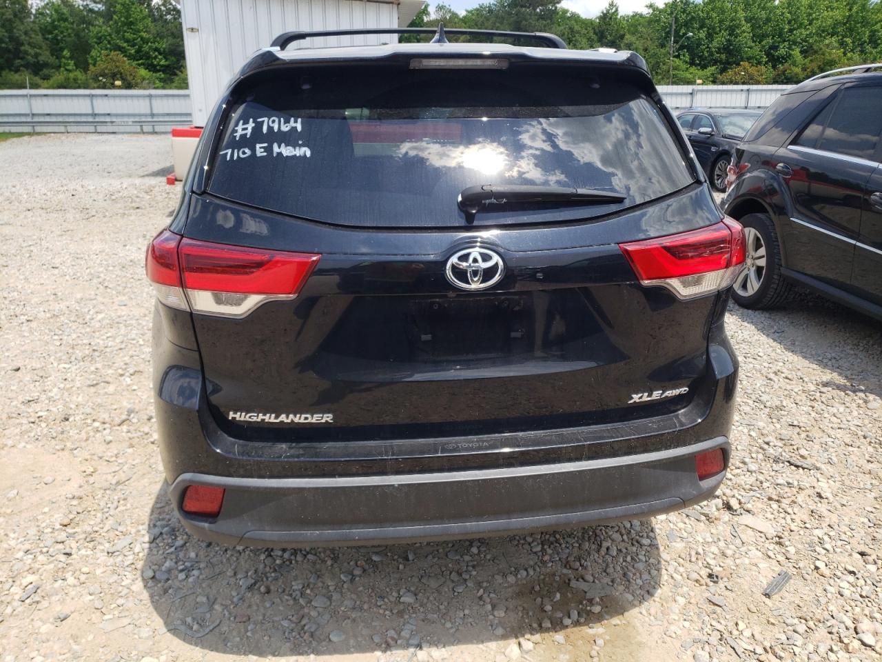 5TDJZRFH8KS629193 TOYOTA HIGHLANDER 2019