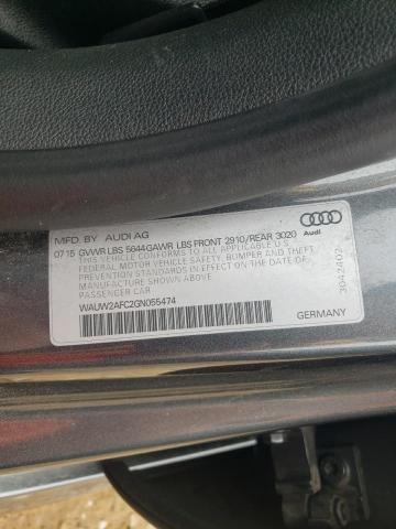 2016 AUDI S7 PRESTIG - WAUW2AFC2GN055474