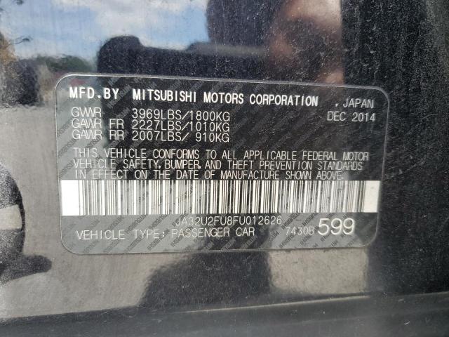 JA32U2FU8FU012626 Mitsubishi LANCER ES
