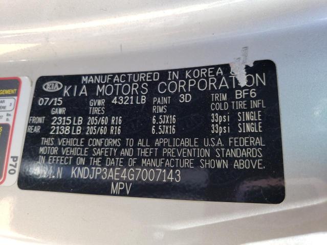 KNDJP3AE4G7007143 KIA SOUL EV