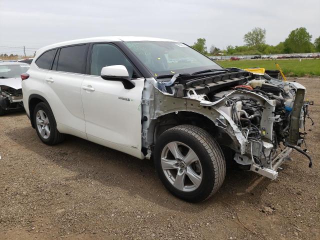 VIN 5TDBBRCH0LS505143 2020 Toyota Highlander, Hybri... no.4