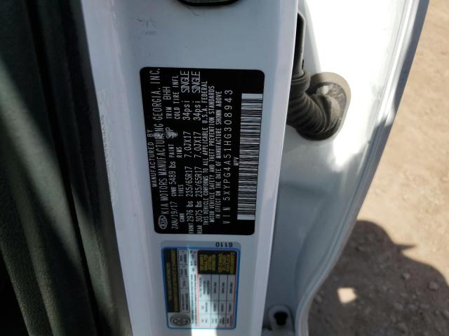 5XYPG4A51HG308943 KIA SORENTO LX