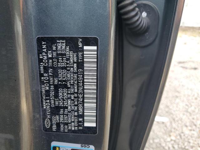 2022 HYUNDAI PALISADE C - KM8R74HE3NU449419