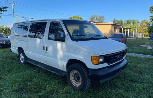 Vehiculos salvage en venta de Copart Miami, FL: 2006 Ford Econoline E350 Super Duty Wagon