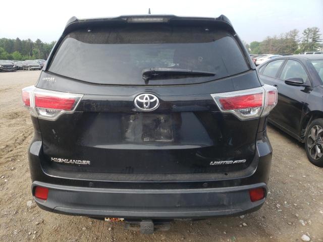 VIN 5TDDKRFHXES042256 2014 Toyota Highlander, Limited no.6