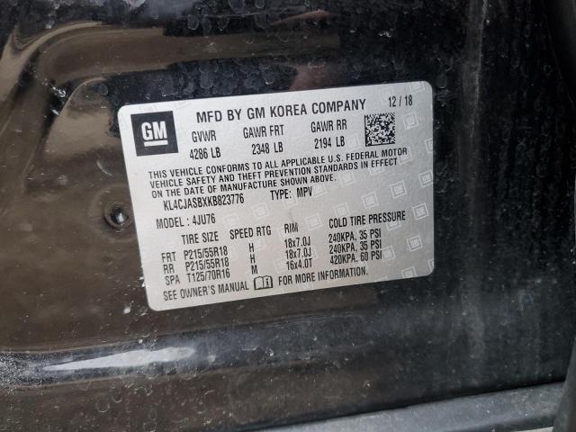 KL4CJASBXKB823776 Buick Encore Preferred
