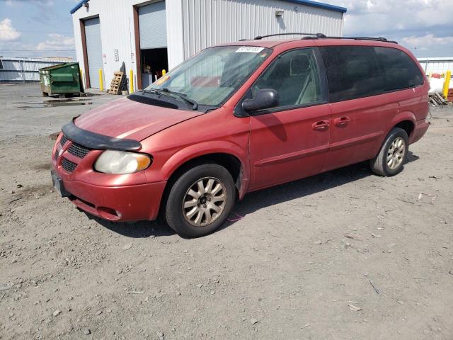 Salvage cars for sale from Copart Airway Heights, WA: 2002 Dodge Grand Caravan Sport