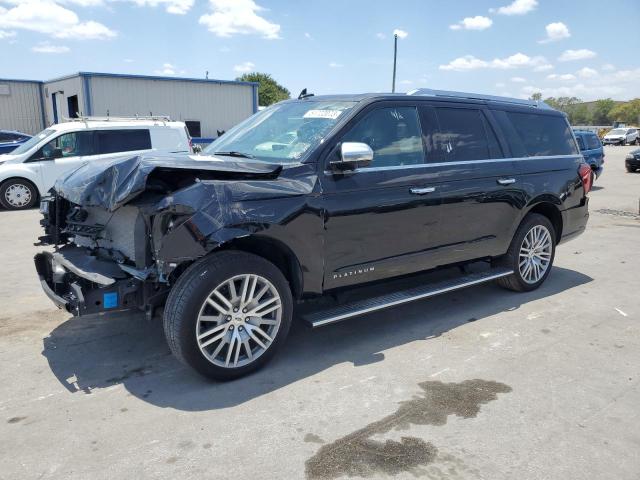 Salvage cars for sale from Copart Orlando, FL: 2022 Ford Expedition Max Platinum