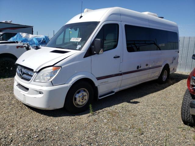 Salvage cars for sale from Copart Antelope, CA: 2013 Mercedes-Benz Sprinter 3500
