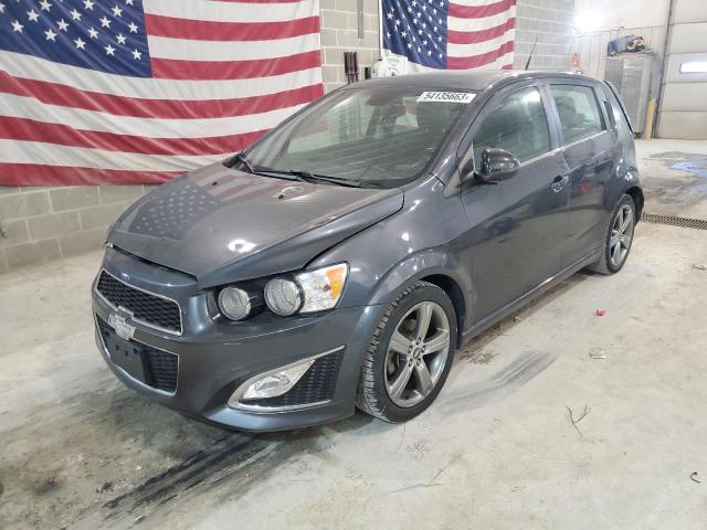 Salvage cars for sale from Copart Columbia, MO: 2013 Chevrolet Sonic RS