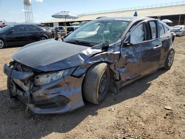 Honda salvage cars for sale: 2016 Honda Civic LX