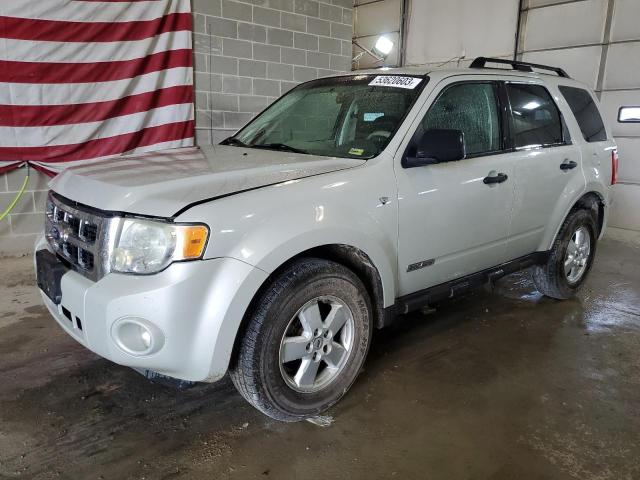 Salvage cars for sale from Copart Columbia, MO: 2008 Ford Escape XLT