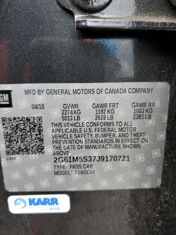2G61M5S37J9170721 Cadillac XTS LUXURY