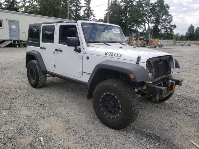 1C4BJWDG1EL257593 Jeep Wrangler Unlimited Sport
